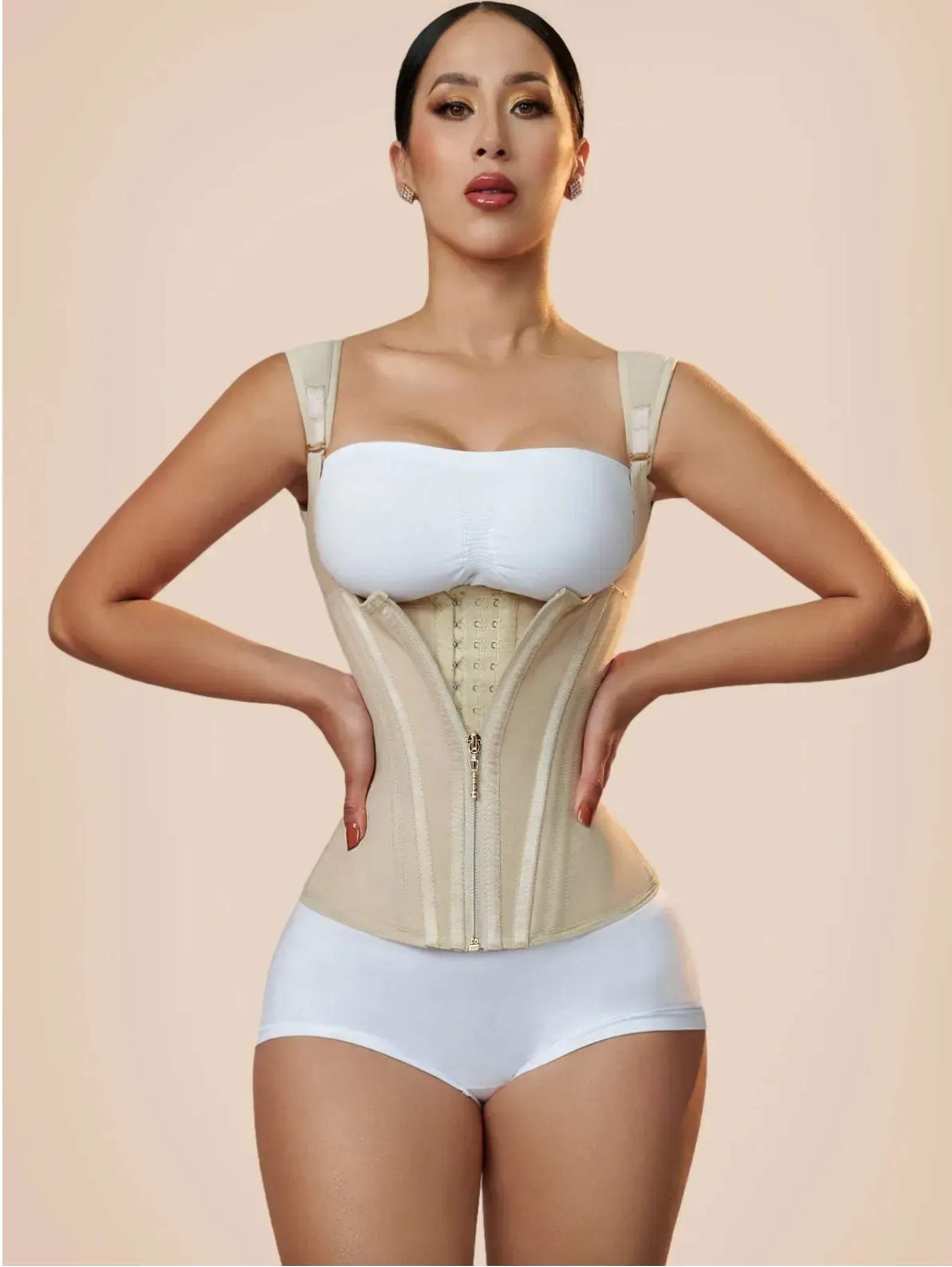 Hourglass Zipper Faja Vest *Pre-order*