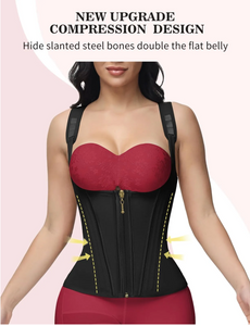 Hourglass Zipper Faja Vest *Pre-order*