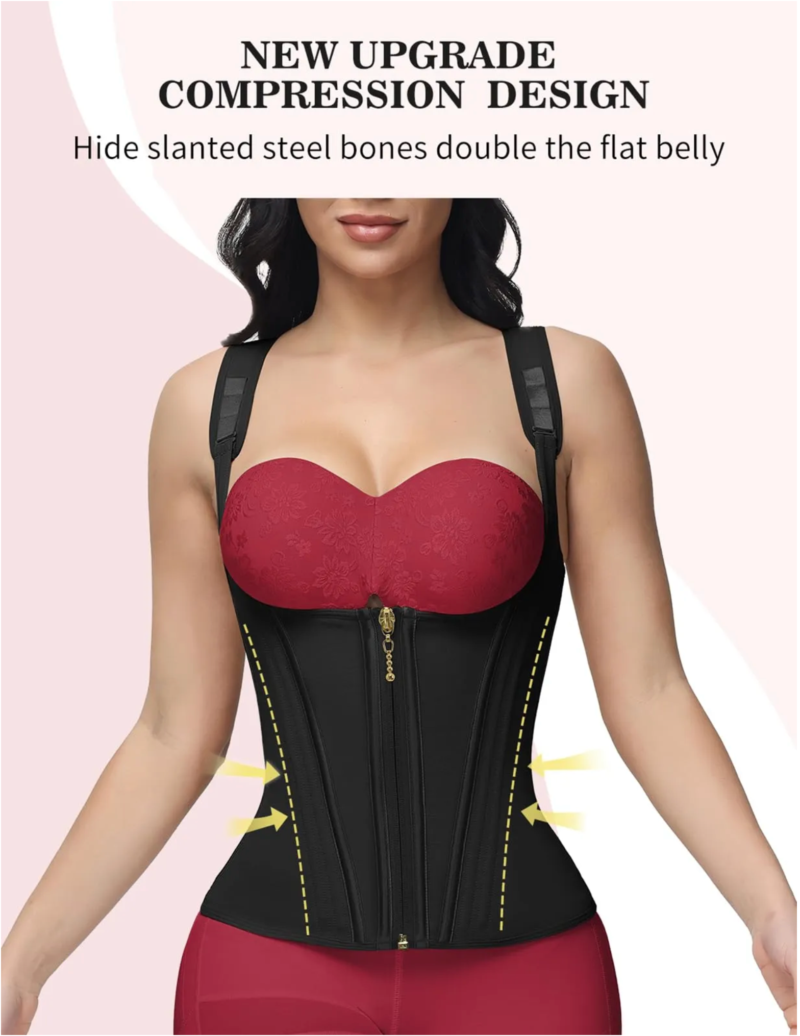 Hourglass Zipper Faja Vest *Pre-order*