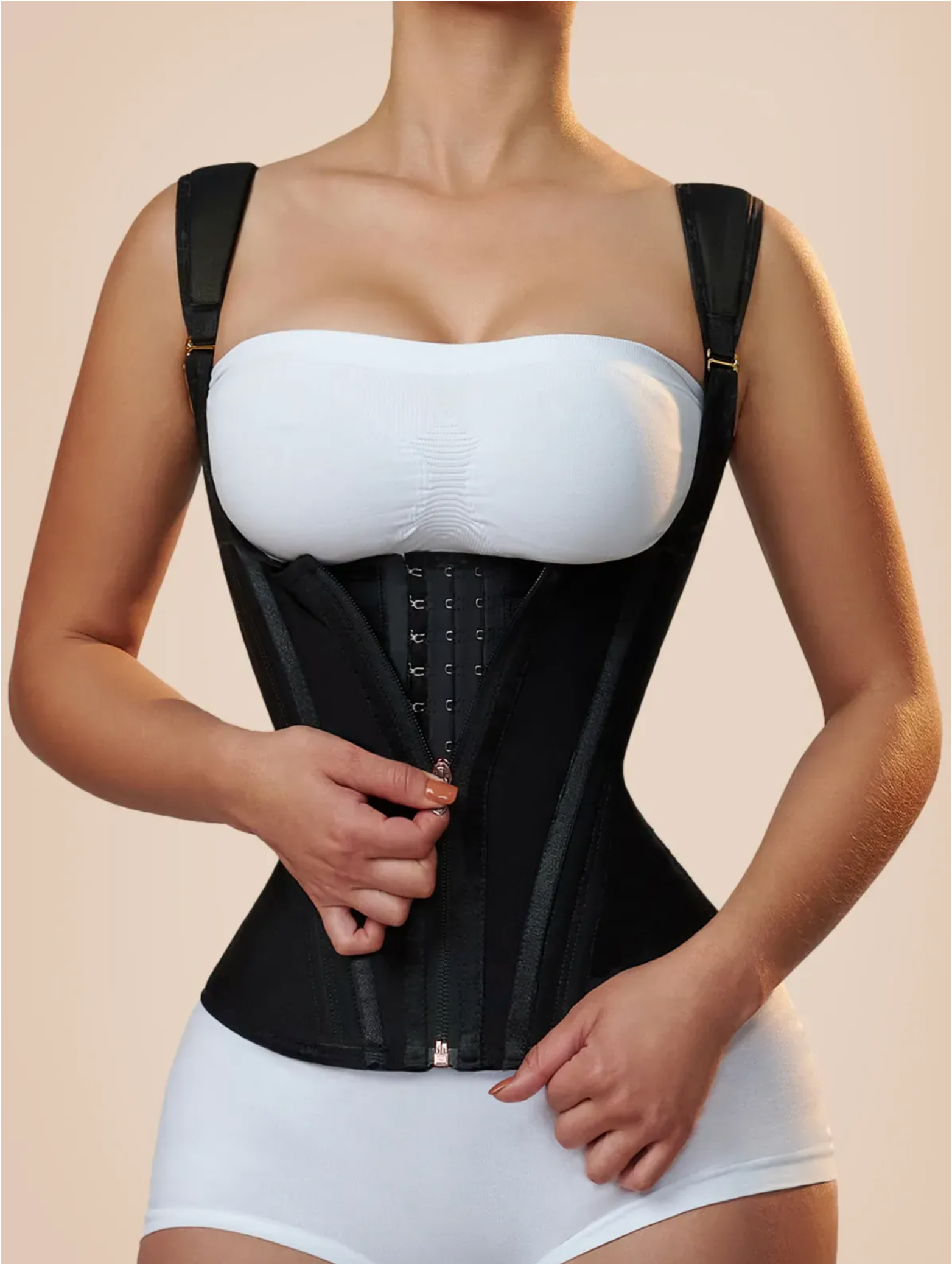 Hourglass Zipper Faja Vest *Pre-order*