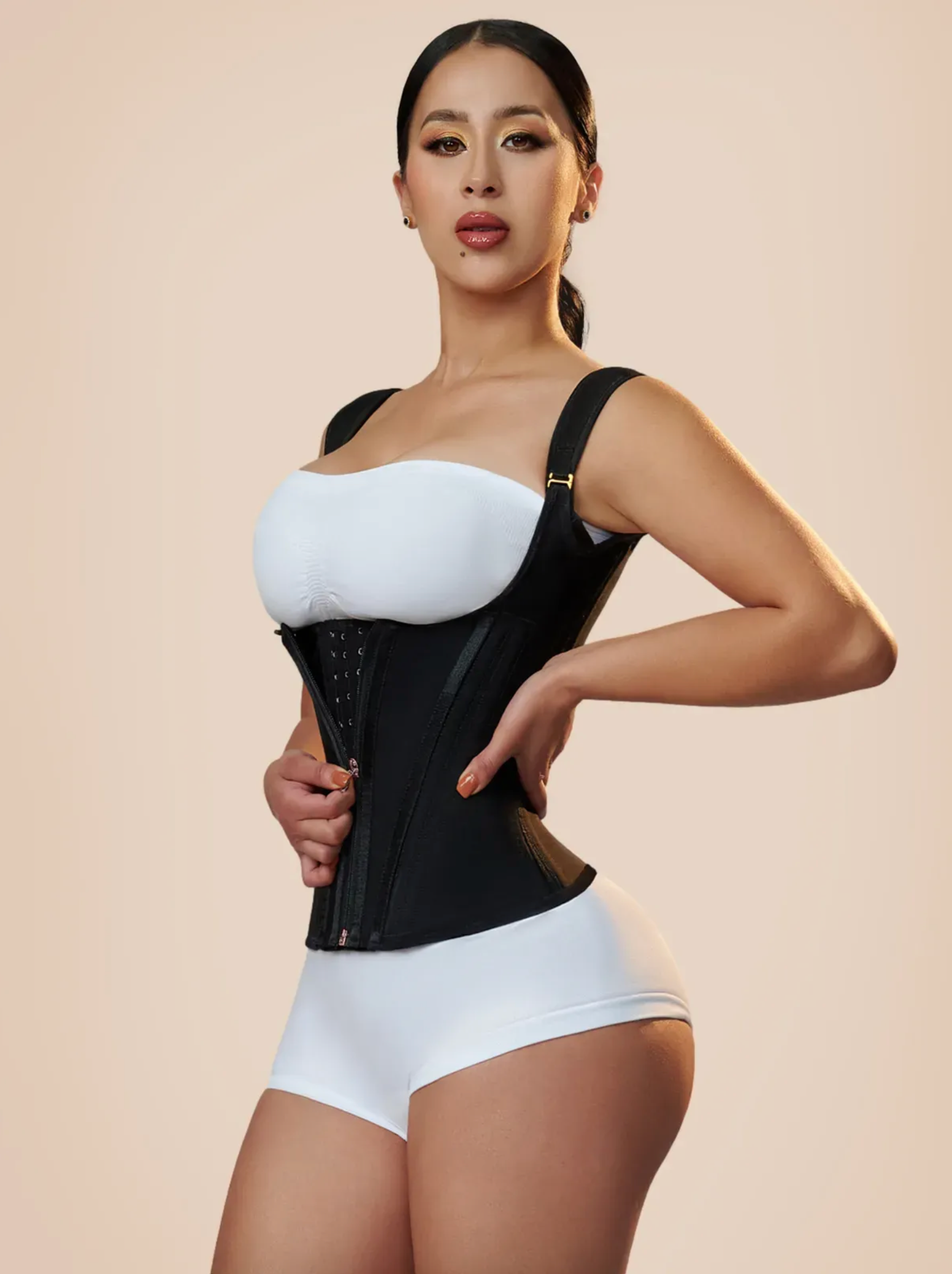 Hourglass Zipper Faja Vest *Pre-order*