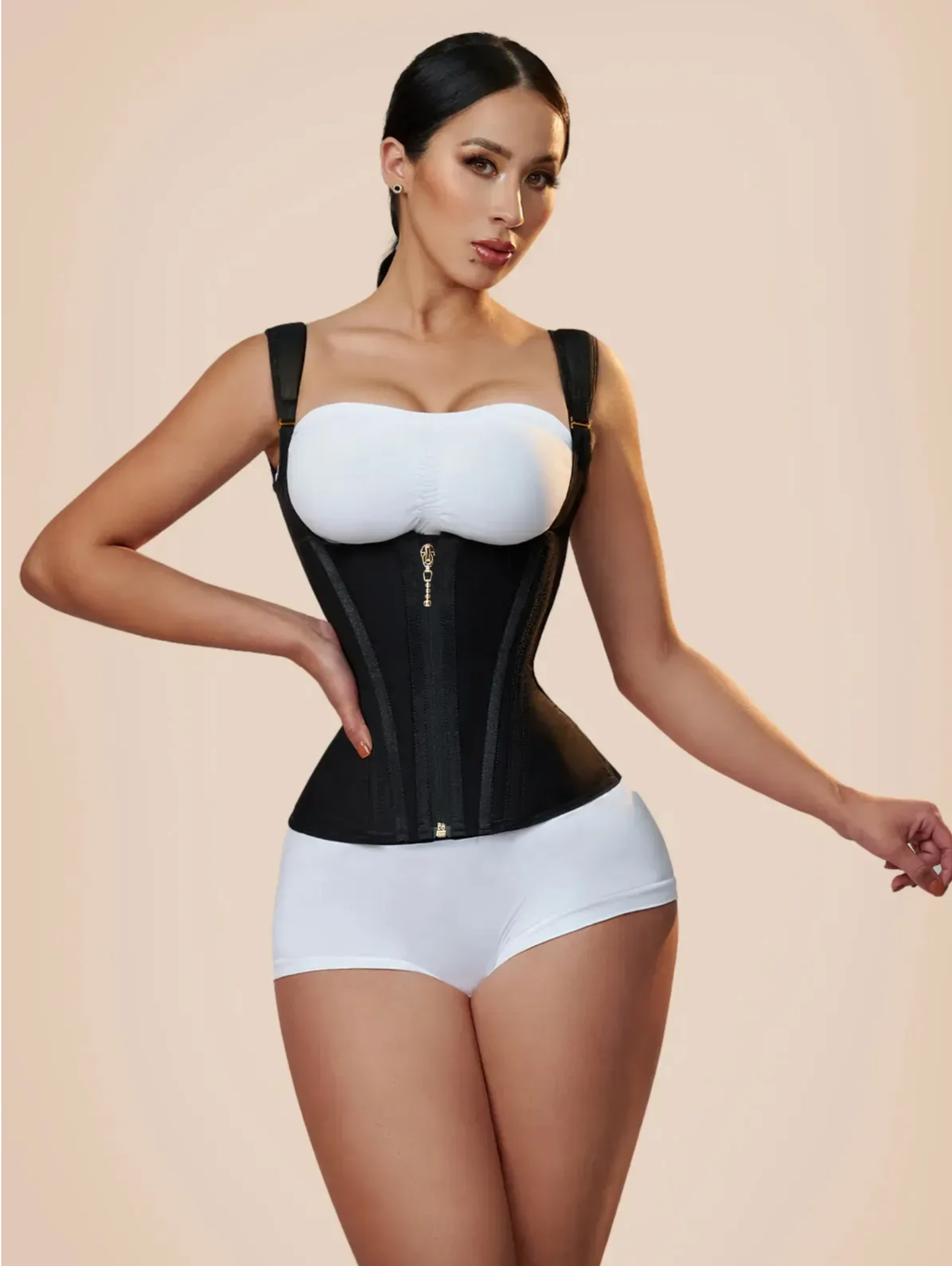 Hourglass Zipper Faja Vest *Pre-order*