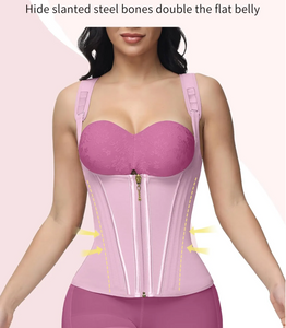 Hourglass Zipper Faja Vest *Pre-order*